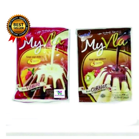 

MY VLA PUDING NUTRIJELL 63 60 GRAM COKELAT VANILA BUBUK INSTAN