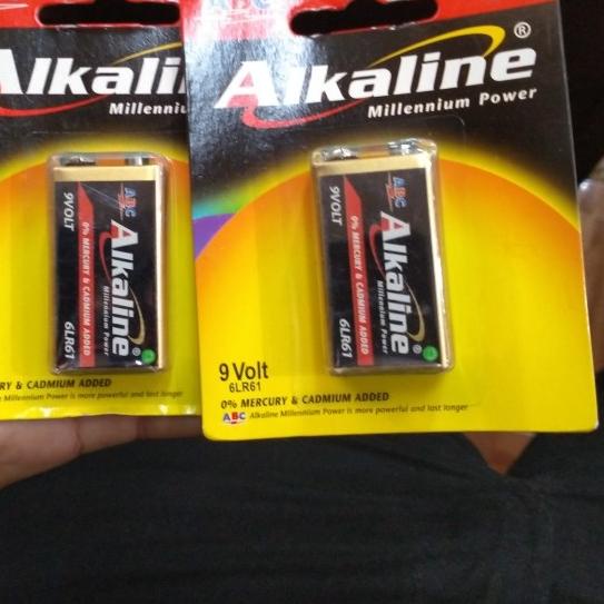 batrai alkaline 9 volt