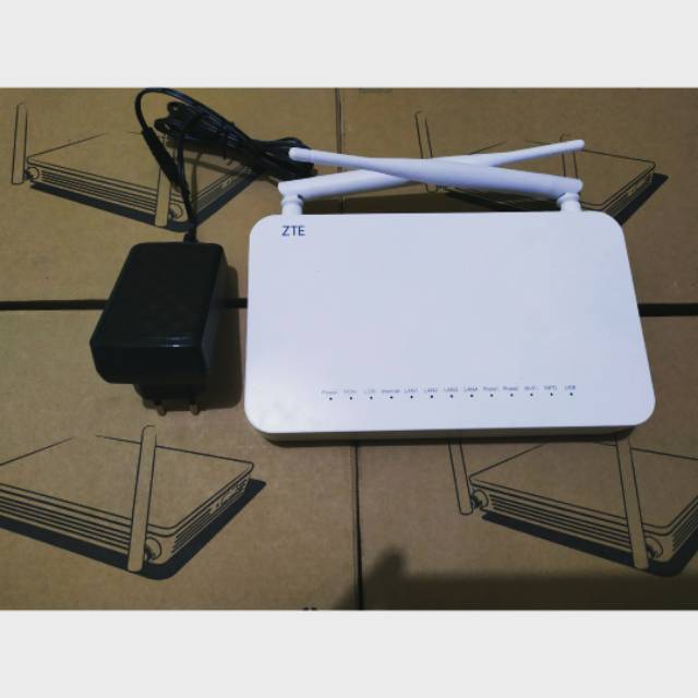 Modem ZTE f609 router gpon ONT ftth fo versi terbaru ...