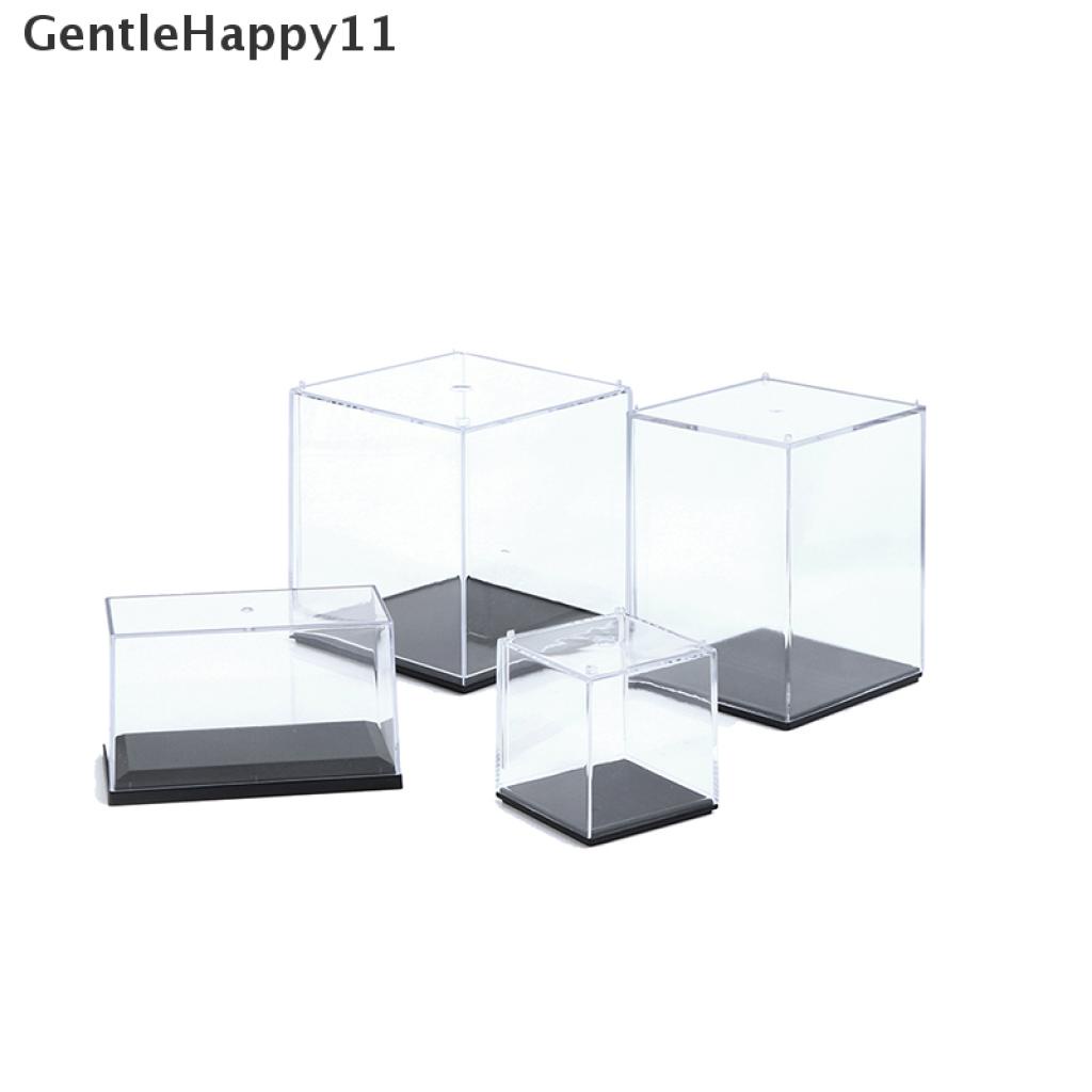 Gentlehappy Kotak Display Case Plastik Akrilik Bening Perlindungan Tahan Debu Untuk Model Figure