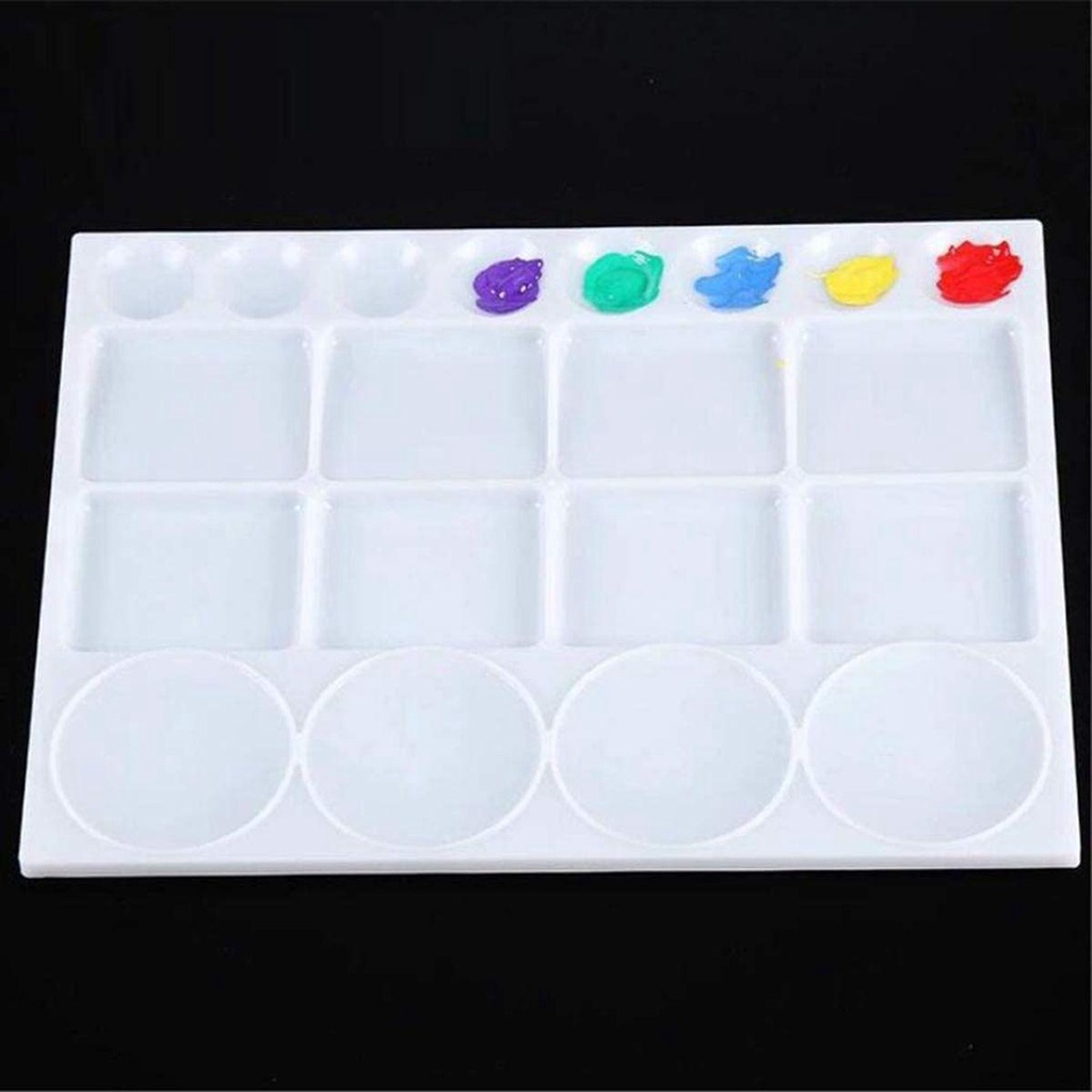 【 ELEGANT 】 Palet Pewarna Air Anak Anak Dewasa Art Student Stationery Drawing Tray Pigmen Kotak