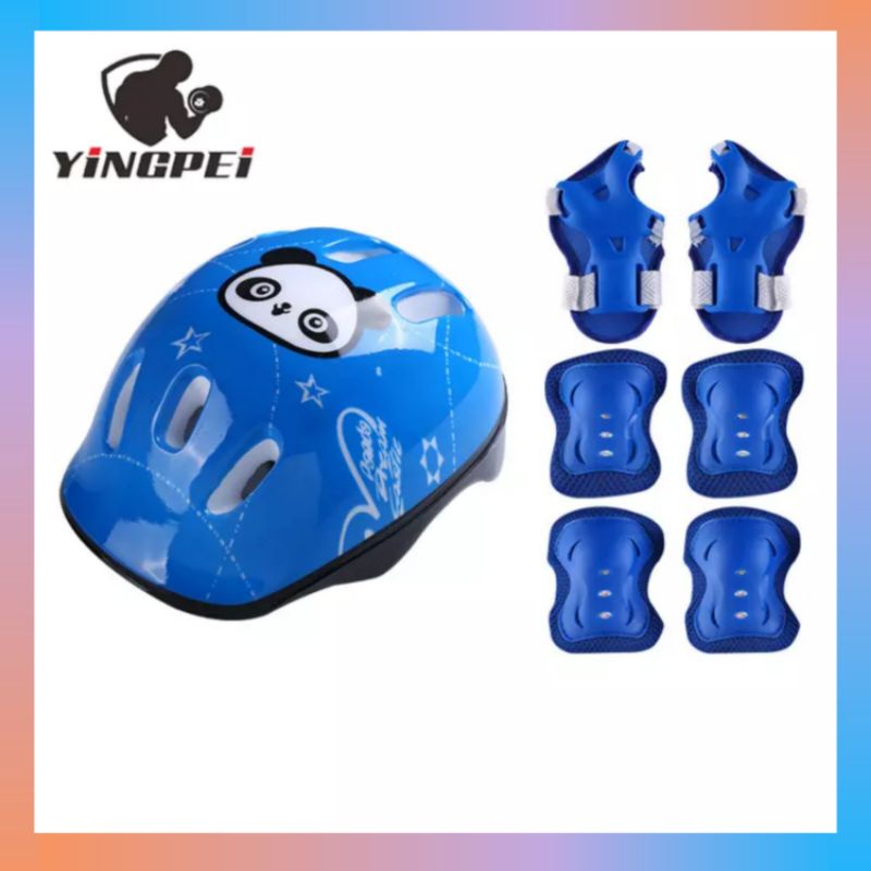 HELM DAN DEKER ANAK / SET SEPATU RODA | HELM PELINDUNG
