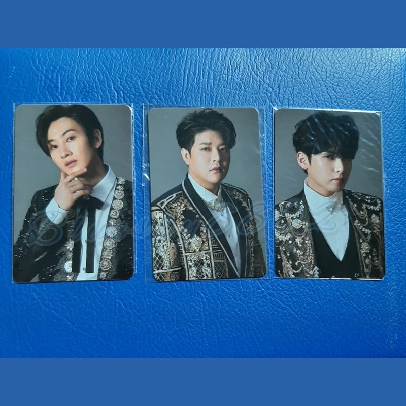 SUPER JUNIOR PHOTOCARD THE RENAISSANCE EUNHYUK SHINDONG RYEOWOOK