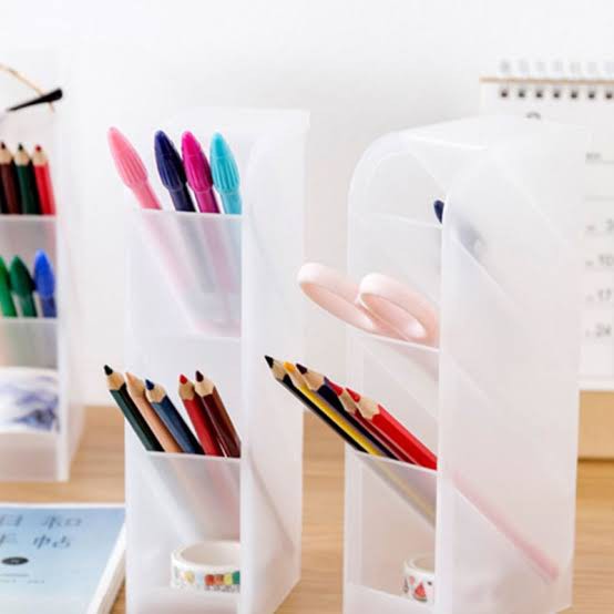 

New Tempat Pensil 4 Slot Tidak Bisa Pecah - Rak Pulpen 4 Slot - rak pensil
