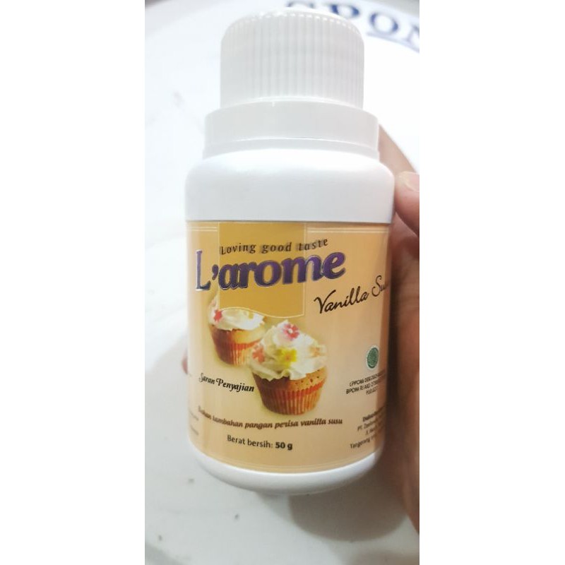 

larome Vanilla Susu 50g / Vanilla Susu