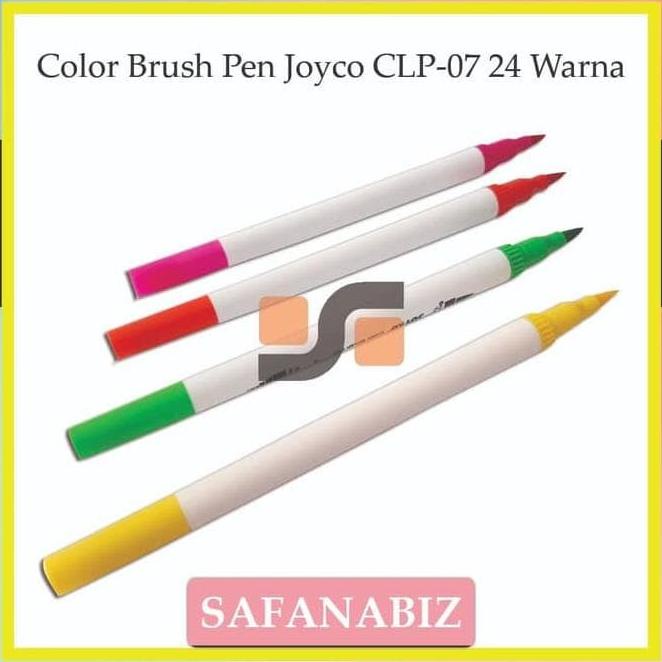

(BISA COD) Color Brush Pen Joyko 24 Warna Clp 07 Harga Grosir Atk Terdekat 2020 EKSLUSIF Kode 225