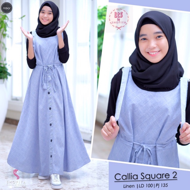 CALIA SQUARE DRESS CALIA SQUARE GAMIS CALIA SQUARE DRESS BUSUI GAMIS BUSUI CALIA DRESS CALIA GAMIS