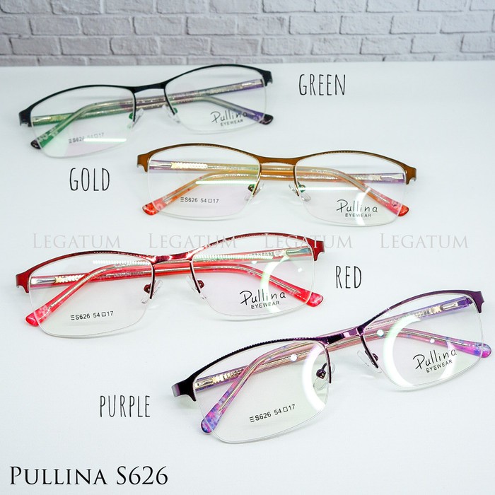 mFrame Kacamata Minus Pullina S626 Gratis Lensa Anti Radiasi Plus Glasses