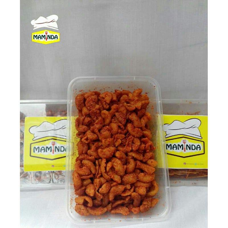 

[ PROMO TERMURAH] Makaroni pedas asin/makaroni bantet pedas/makaroni gurih BERAT 150GRAM