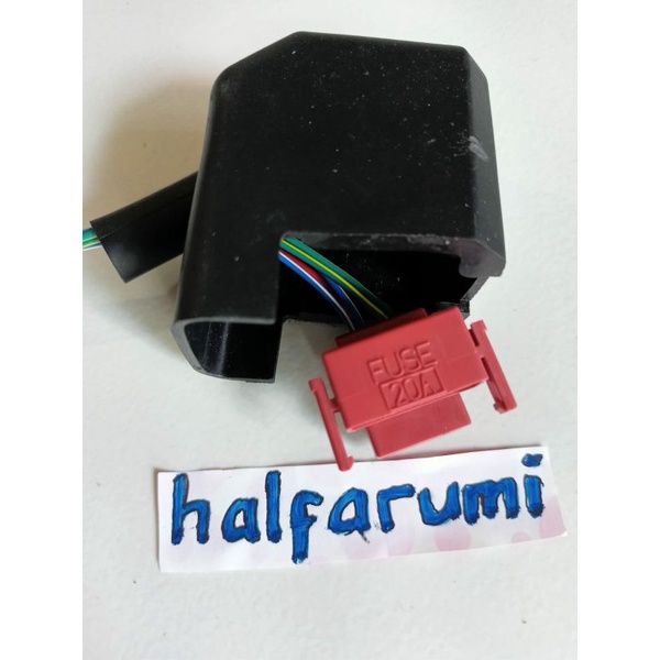 Soket bendik, soket relay stater yamaha R 25 MT 25 byson fi plus karet penutupnya