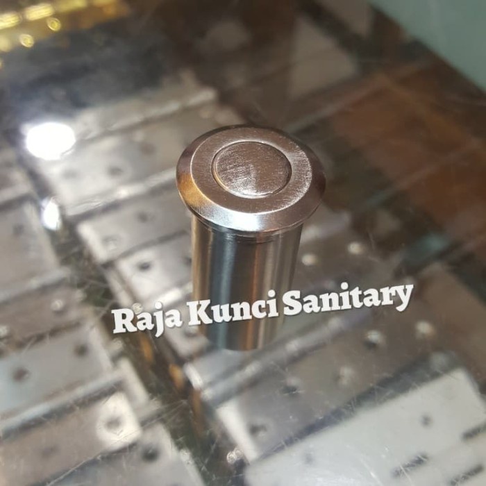 Lubang Grendel Tanam Tebal Kuningan/Lubang Slot Pintu Kuningan