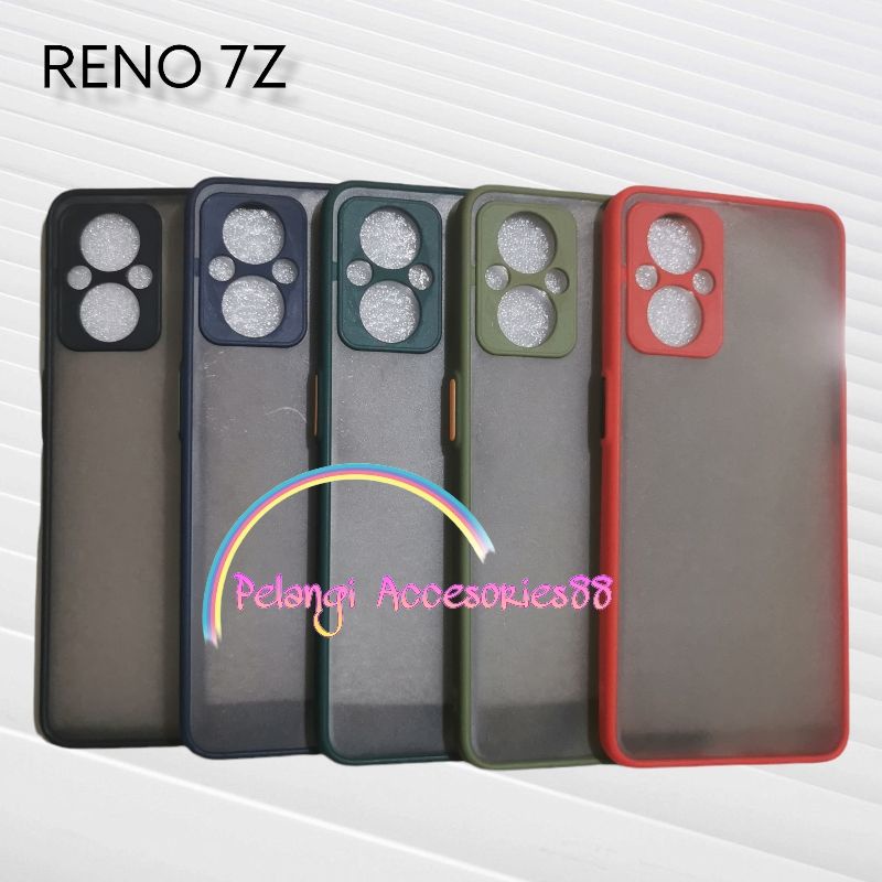 CASE OPPO RENO 7Z / RENO 8Z / A96 5G  SOFTCASE CASE DOVE CASE FULL COLOUR