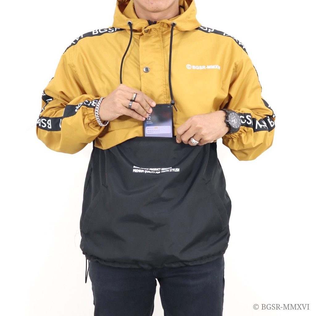 JAKET CAOUGLE BGSR ORIGINAL DISTRO BANDUNG / JAKET CAOUGLE UNISEX / JAKET HOODIE TASLAN