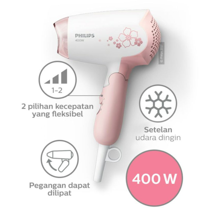 Philips Hair Dryer / Hairdryer  HP8108 Garansi Resmi Philips Indonesia 2th