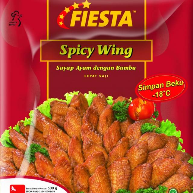 

Fiesta Spicy Wing 500gr