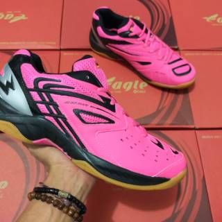  Sepatu  Badminton Eagle  Spikeshoot Pro Original Sepatu  