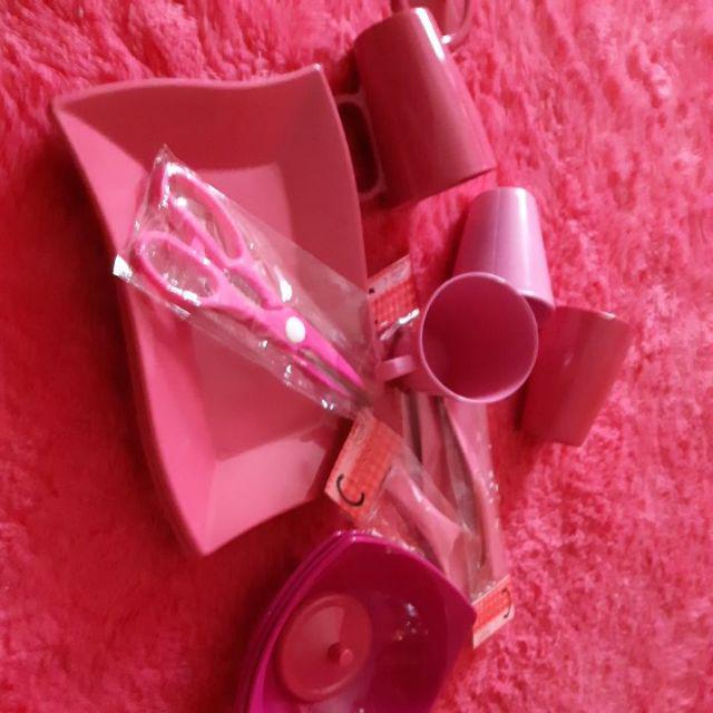 3 Pcs Centong Nasi Dinnerware - Pink