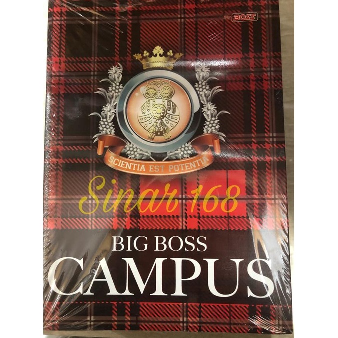 

[[COD]] Buku tulis Big Boss campus 1 pak isi 10 buku, 50 lembar/buku TERMURAH Kode 540