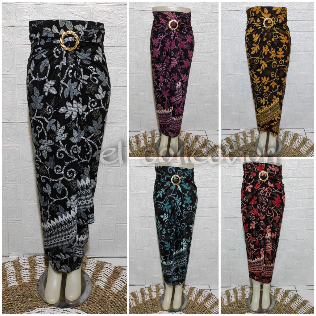 rok lilit batik / rok lilit batik kain lilit murah / lilit batik modern / 20 motif paya