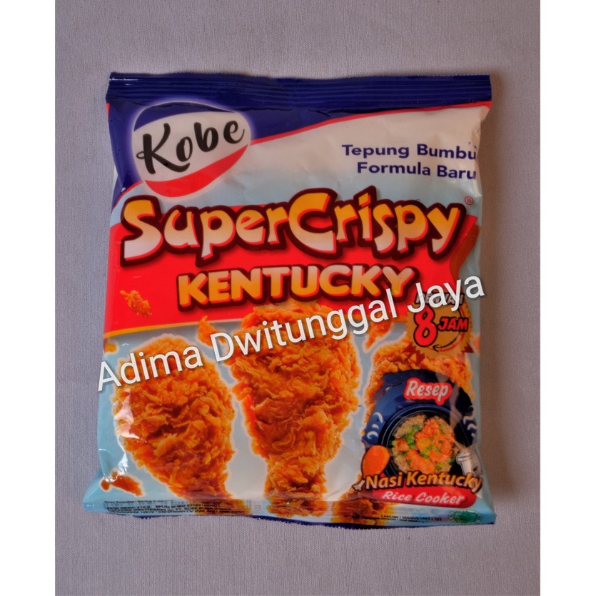 Tepung Bumbu Ayam Kentucky / Tepung Kentucky Supercrispy Kobe 210 gr