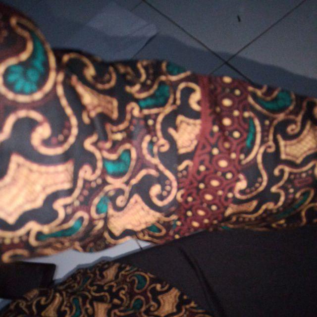 Atasan Batik Dolby Dolbi Dobby Doby Tenun Sutra Tulis Halus Katun Atbm Baron ,sarombit Atasan