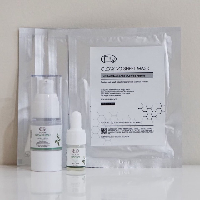 Paket bye acne series ella skincare