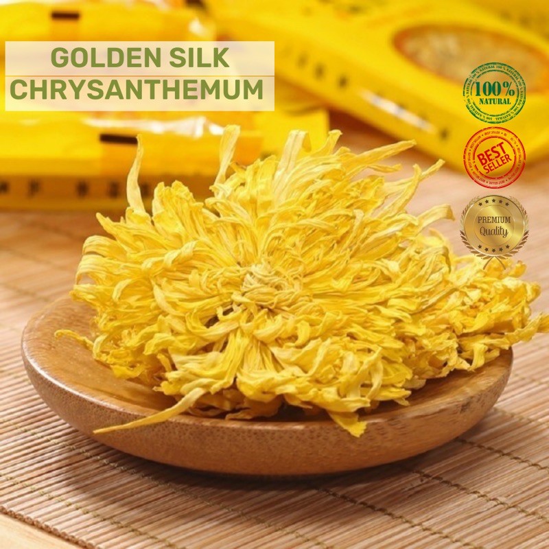 Organic&amp;Joy• Golden Silk Chrysanthemums/ Chrysant SACHET