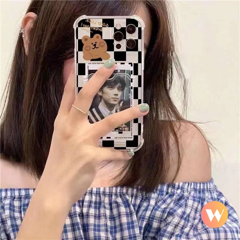 Soft Case Tpu Motif Kartun Beruang Untuk OPPO A95 A16 A55 A9 A5 A12 A74 A12E A15s A76 A3s A9 A5 A11 A15 A96 A36 A5s A7 A54 Reno 7 6k