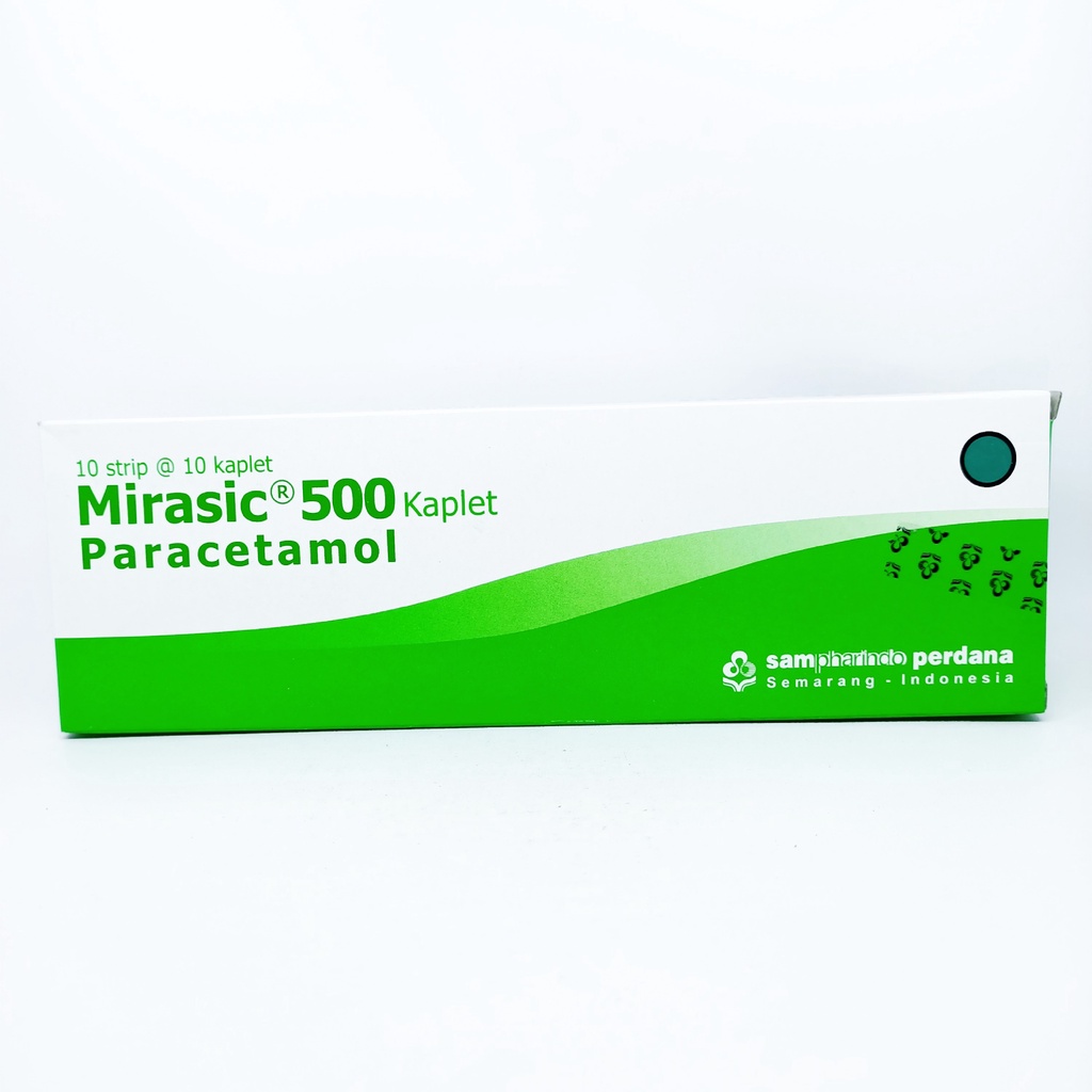 Mirasic 500 paracetamol isi 100