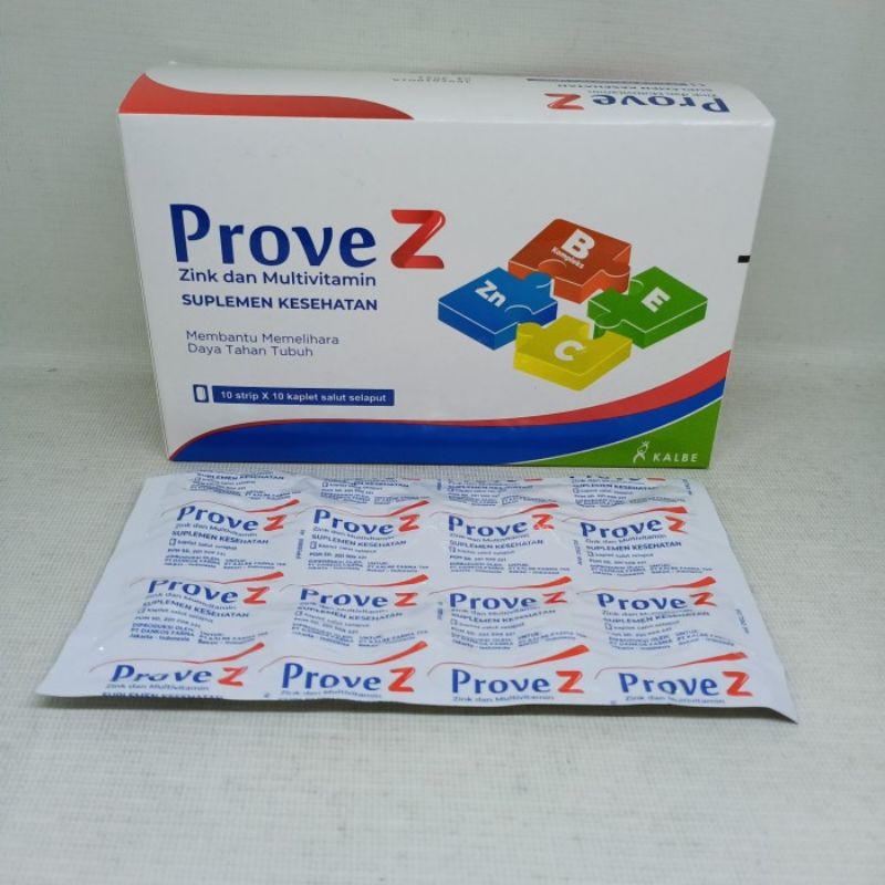 Jual Prove Z Multivitamin dan Zinc Shopee Indonesia