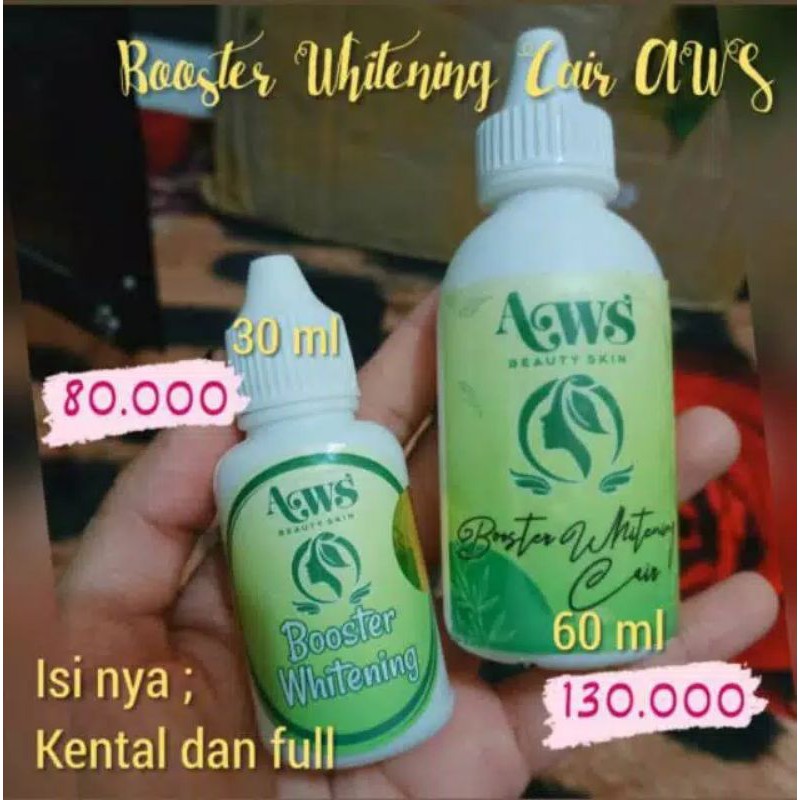 lotion Booster whitening cair by  AWS Beautyskin bpom