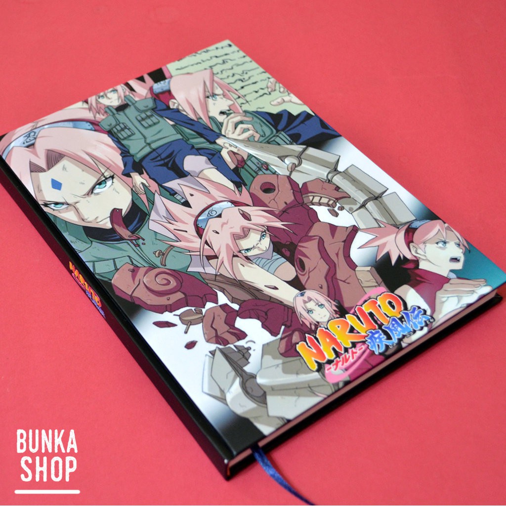 

Note Book Anime Naruto Sakura Haruno Hardcover A5 Jurnal Agenda Planner Notebook Gift Couple