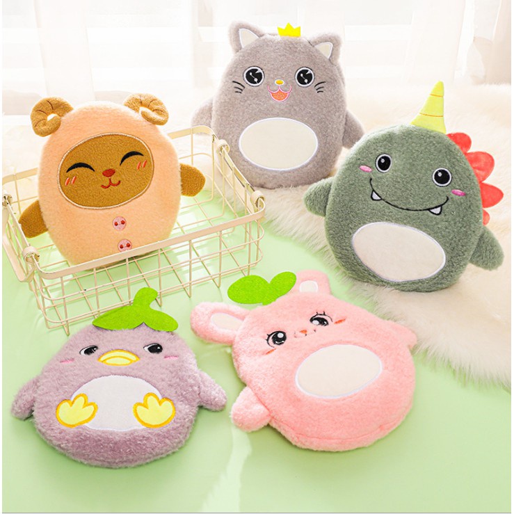 J3 - Hot water bag Kompres panas boneka lucu penghangat perut