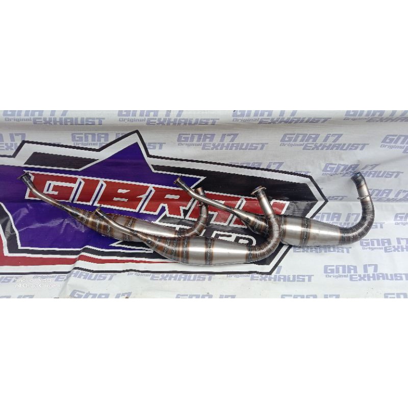 lambung / gembung knalpot rx king  ninja satria hiu