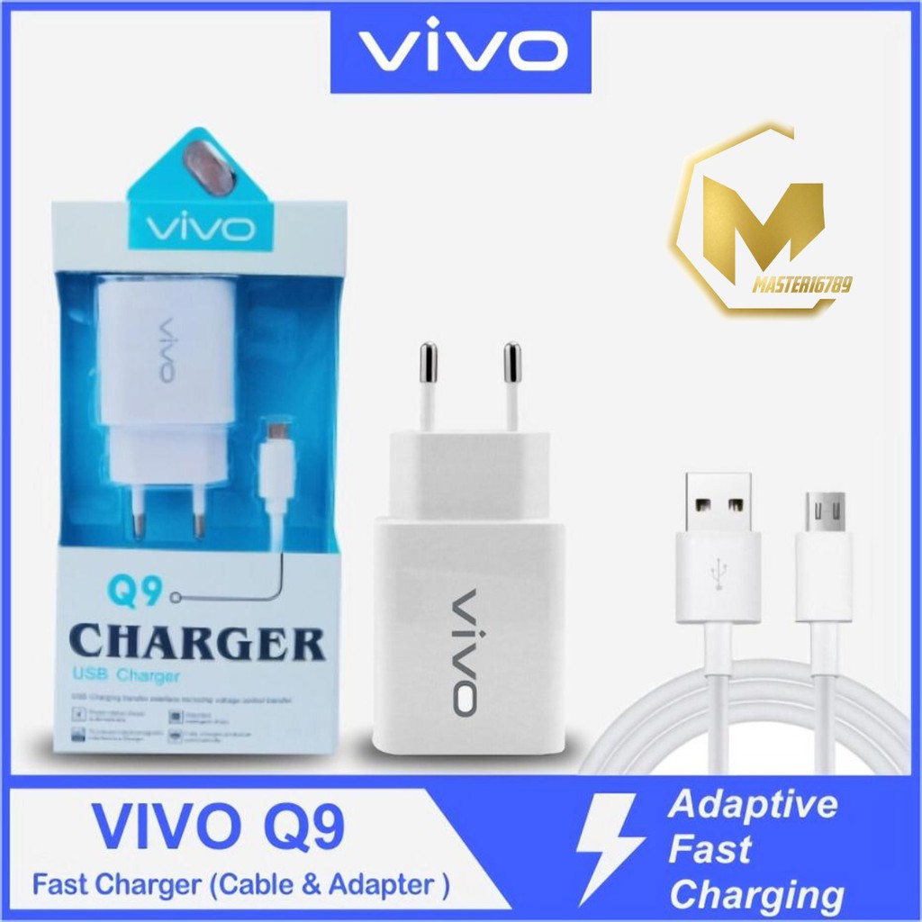 BM007 Q9 Charger Cashan Samsung oppo Vivo realme xiaomi original 2.4A anti meledak pengisian cepat MA189