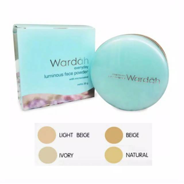 WARDAH EVERYDAY LUMINOUS FACE POWDER - BEDAK TABUR