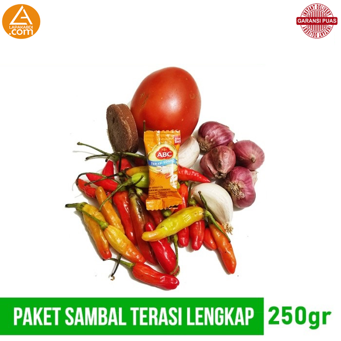 

Paket Sambal Sambel Terasi Lengkap 250g Bumbu Dapur dan Bahan Masakan