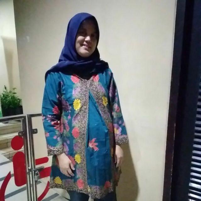 Tunik Batik Pakaian Wanita 076