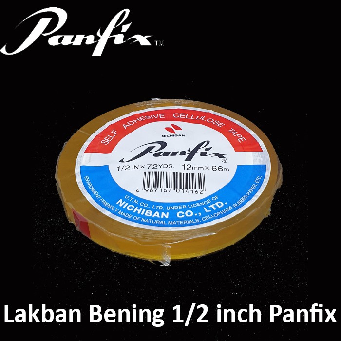 

Lakban Bening / Selotip Opp 1/2 inch Panfix