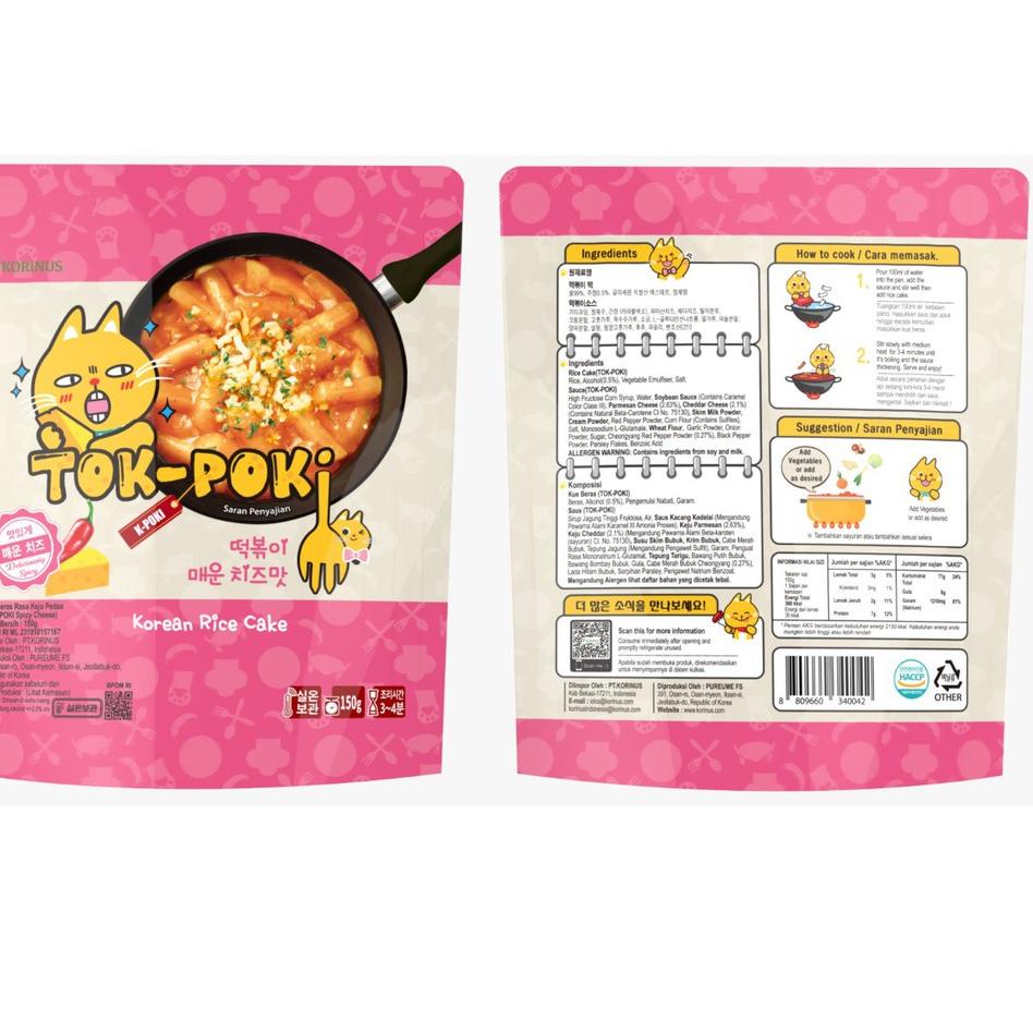 

Best Produk ASW0B Korinus K - Bunsik Tokpoki SPICY CHEESE / Tteokbokki / Tokpoki / Tok-Poki Pedas Keju Instant Halal Mui 62 Paling Popular