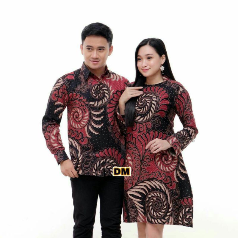 seragam batik Casablanka kuning