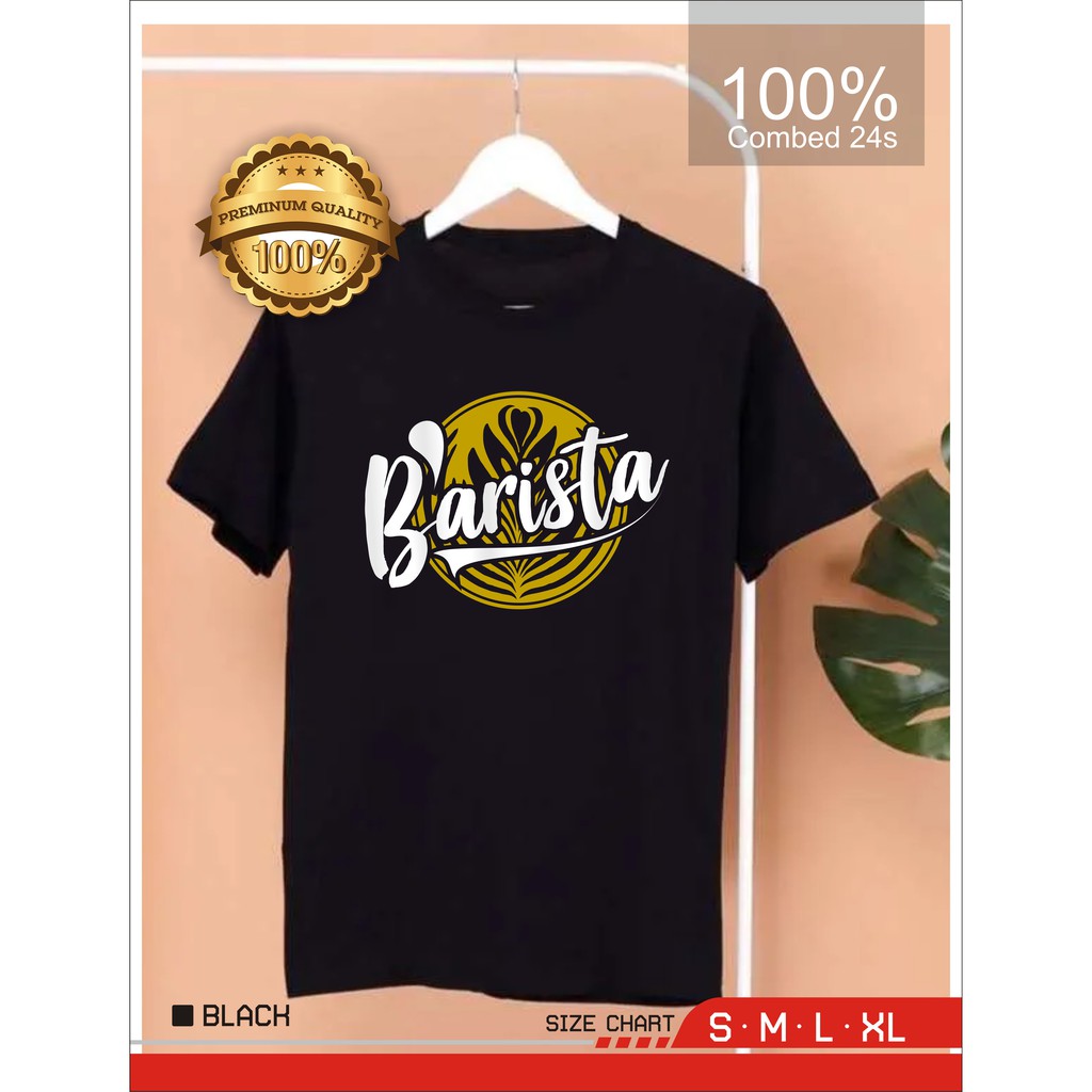 Kaos Coffee Barista/Kaos/Barista/T-Shirt