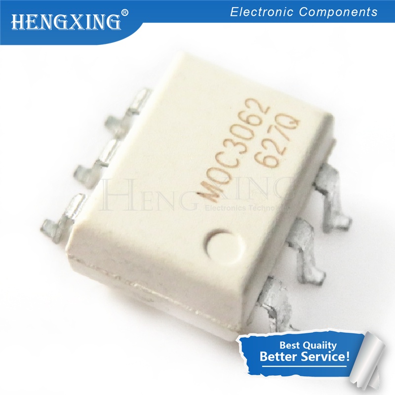 100pcs MOC3062 SMD-6