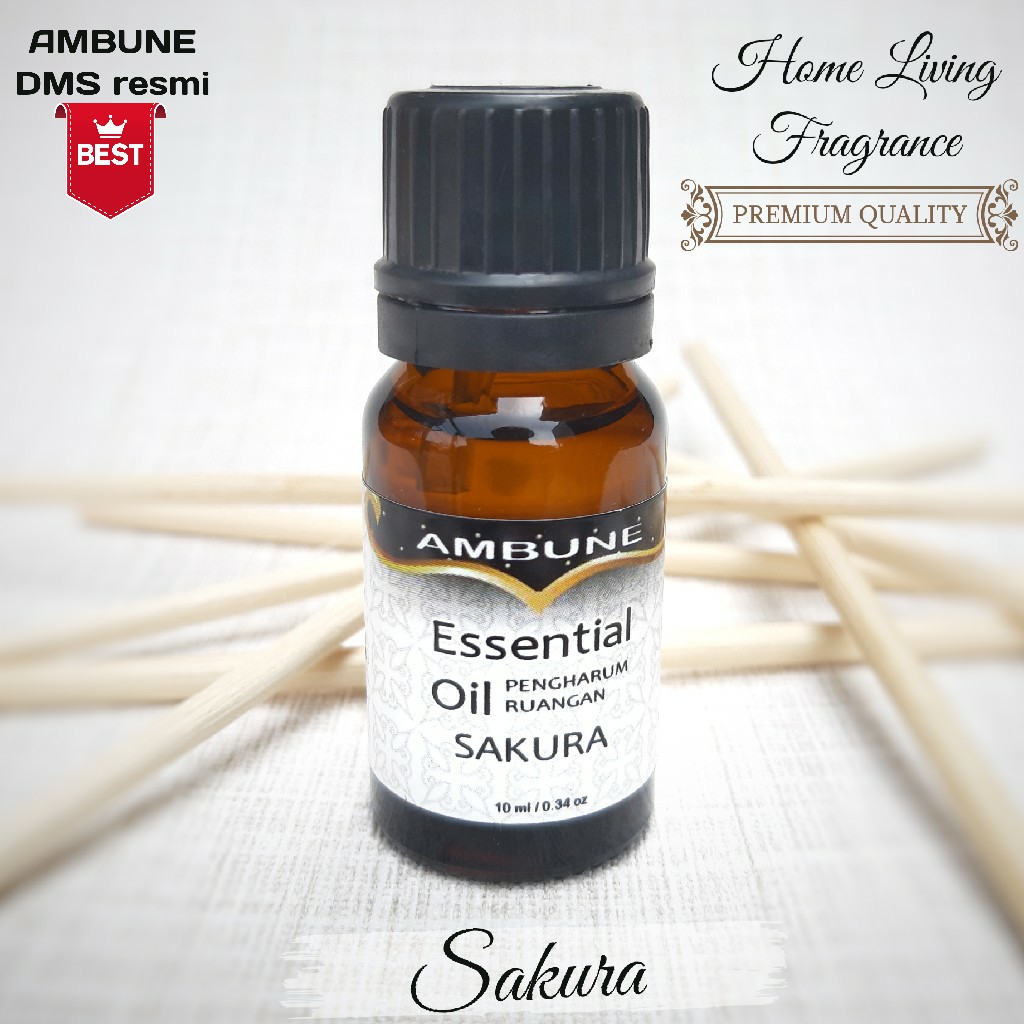 Sakura Essential Oil 10 Ml - 2 Pcs Ambune