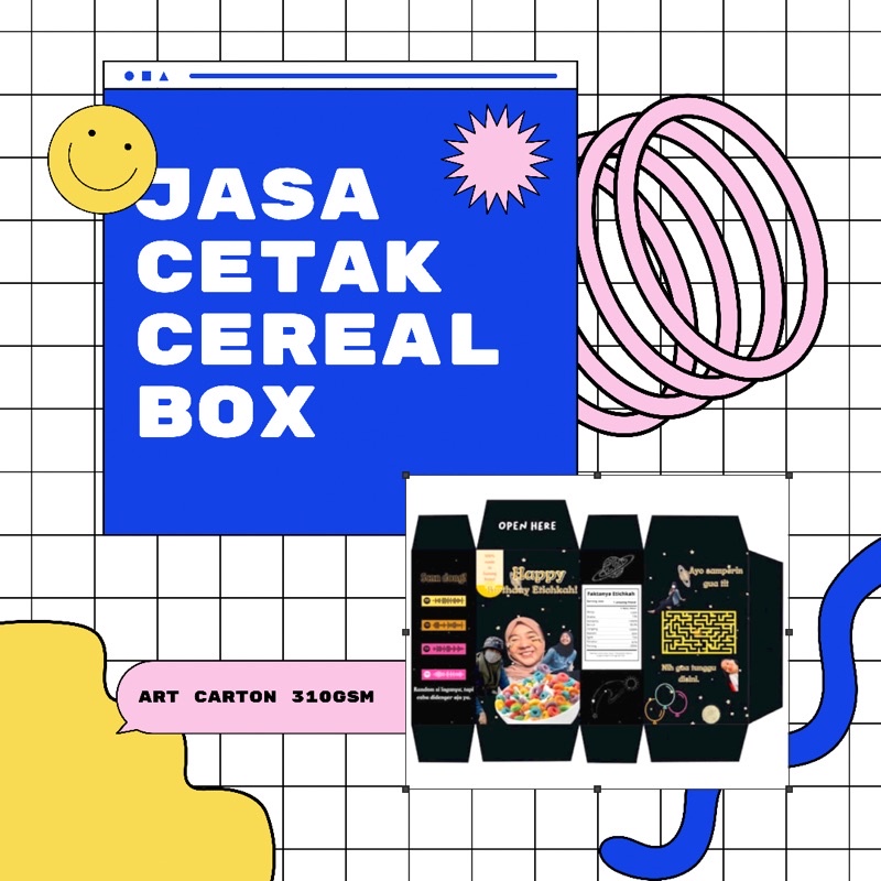 

Cetak Cereal Box