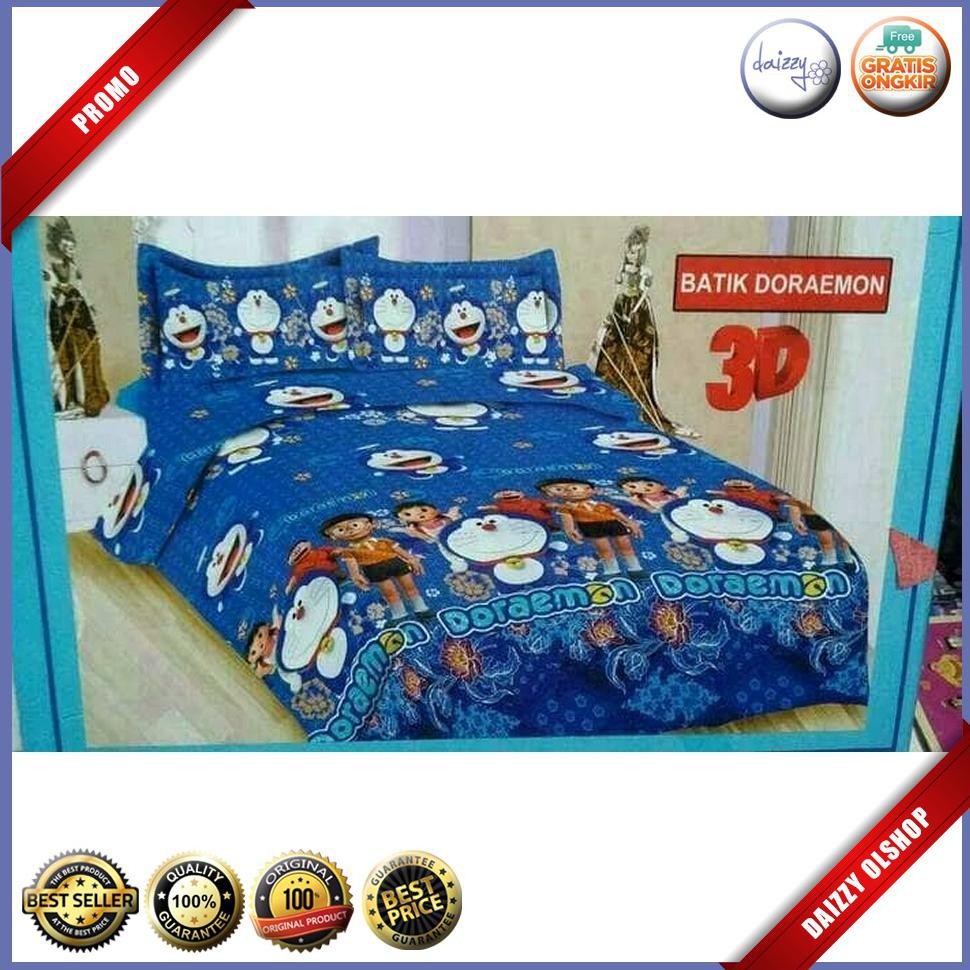 Sprei Bonita 180X200 Doraemon Batik Seprai Sprai Sepray BMSC39