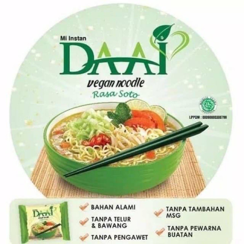 

INDOMIE VEGETARIAN DAAI MIE SOTO VEGE DAAI MIE INSTANT SOTO