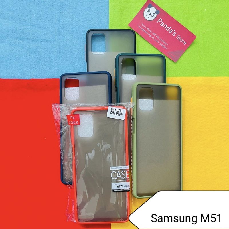 Case Samsung M51 My choice softcase Original Dove Oil [Premium]