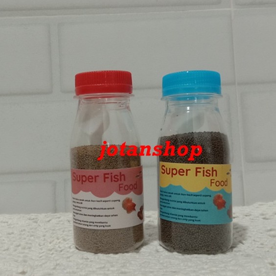 SUPER FISH FOOD PAKAN MAKANAN IKAN CUPANG GUPPY HIAS TROPICAL