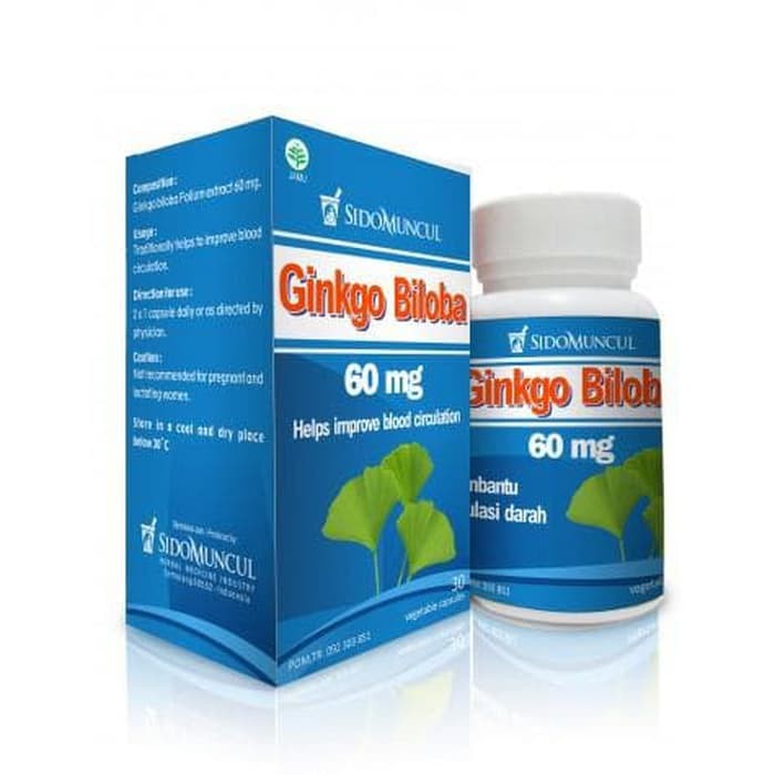 DISKON -  GINKGO BILOBA SIDOMUNCUL  PROMO